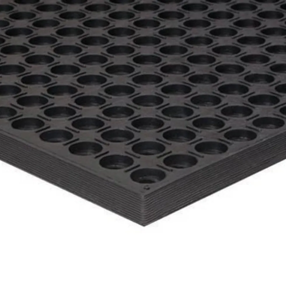 WorkStep Black Perforated Drainage Mat 3x20 Feet