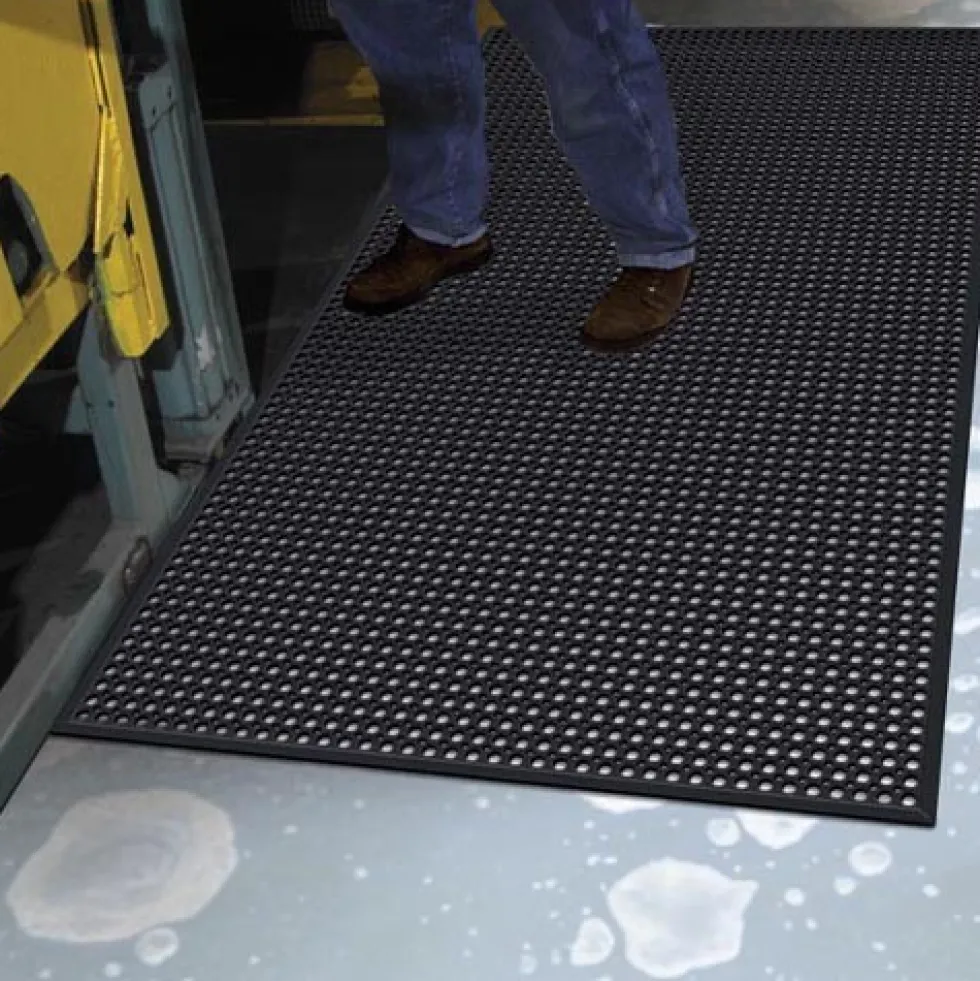 WorkStep Black Perforated Drainage Mat 3x20 Feet