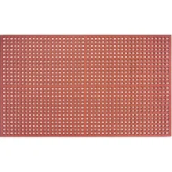 WorkStep Red Perforated Drainage Mat 3x15 Feet