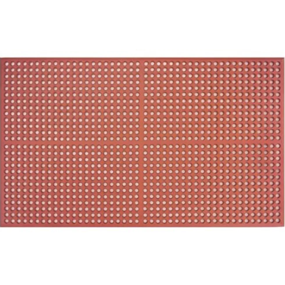 WorkStep Red Perforated Drainage Mat 3x15 Feet
