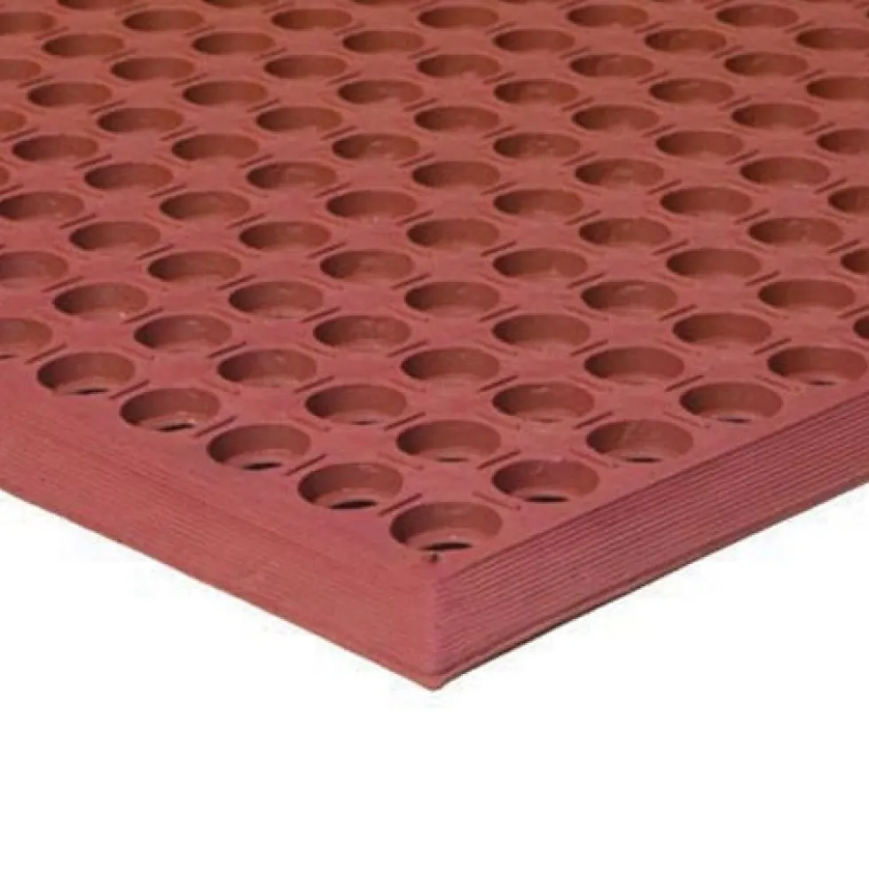 WorkStep Red Perforated Drainage Mat 3x15 Feet